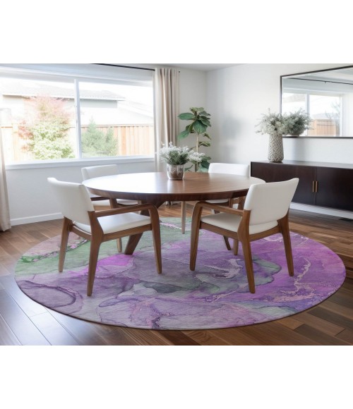 Chantille ACN500 Purple 8' x 8' Rug