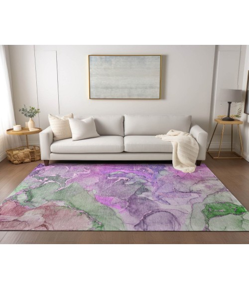 Chantille ACN500 Purple 3' x 5' Rug