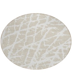 Addison Chantille ACN501 Beige 8 ft. x 8 ft. Round Rug