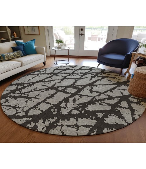 Chantille ACN501 Black 8' x 8' Rug