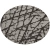 Addison Chantille ACN501 Black 8 ft. x 8 ft. Round Rug