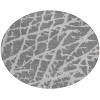 Addison Chantille ACN501 Charcoal 8 ft. x 8 ft. Round Rug