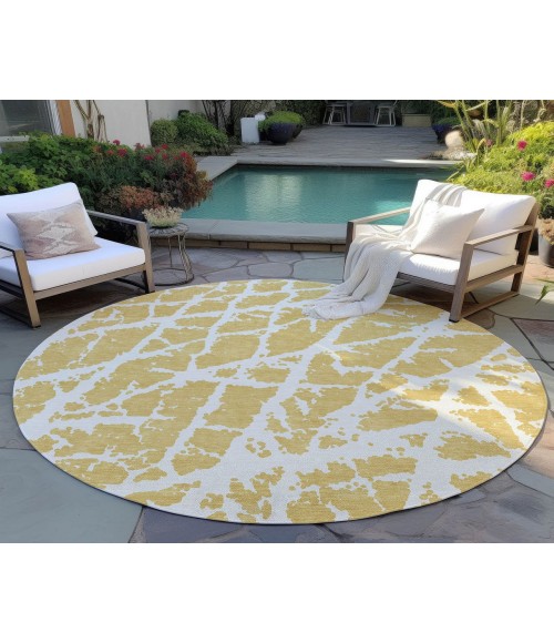 Chantille ACN501 Gold 8' x 8' Rug