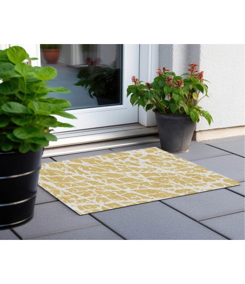 Chantille ACN501 Gold 1'8" x 2'6" Rug