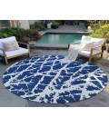 Chantille ACN501 Navy 8' x 8' Rug