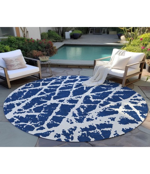 Chantille ACN501 Navy 8' x 8' Rug