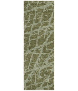 Addison Chantille ACN501 Olive 2 ft. 3 in. x 7 ft. 6 in. Runner Rug