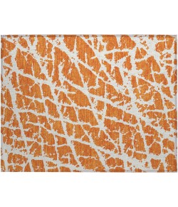 Addison Chantille ACN501 Orange 1 ft. 8 in. x 2 ft. 6 in. Rectangle Rug