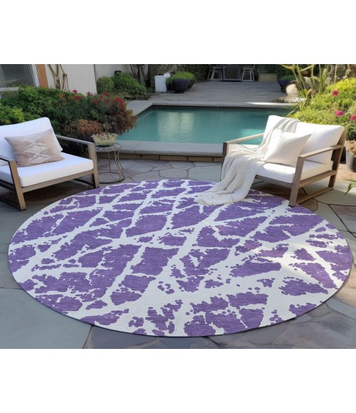 Chantille ACN501 Purple 8' x 8' Rug