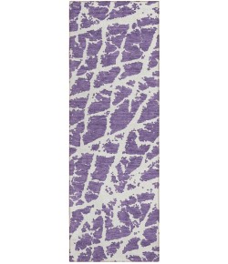 Addison Chantille ACN501 Purple 2 ft. 3 in. x 7 ft. 6 in. Runner Rug