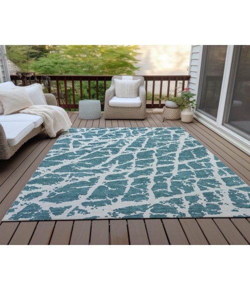 Chantille ACN501 Teal 2'6" x 3'10" Rug