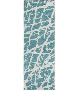 Addison Chantille ACN501 Teal 2 ft. 3 in. x 7 ft. 6 in. Runner Rug