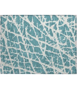 Addison Chantille ACN501 Teal 1 ft. 8 in. x 2 ft. 6 in. Rectangle Rug