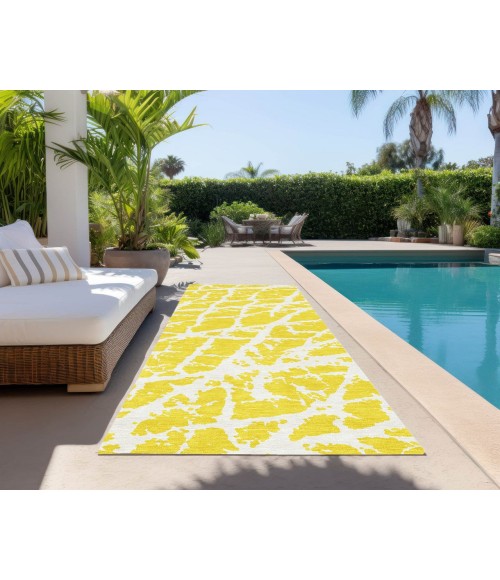 Chantille ACN501 Yellow 2'3" x 7'6" Rug
