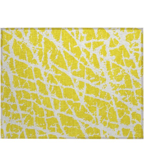 Chantille ACN501 Yellow 1'8" x 2'6" Rug