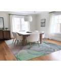 Chantille ACN502 Blue 5' x 7'6" Rug