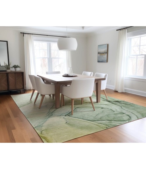 Chantille ACN502 Green 5' x 7'6" Rug