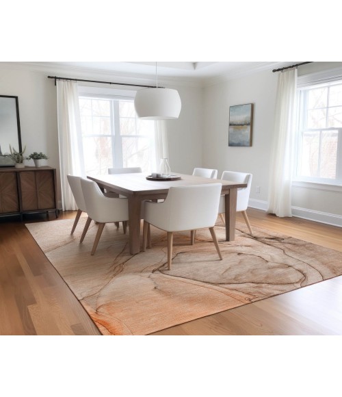 Chantille ACN502 Orange 5' x 7'6" Rug