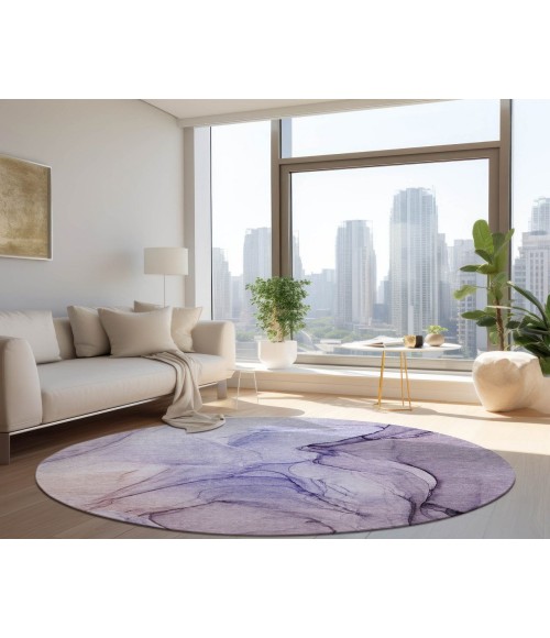 Chantille ACN502 Purple 8' x 8' Rug