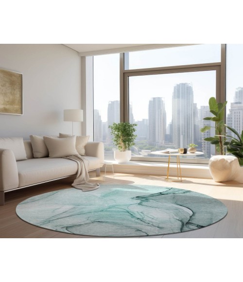 Chantille ACN502 Teal 8' x 8' Rug