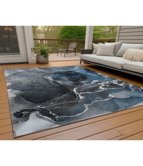 Chantille ACN503 Blue 3' x 5' Rug