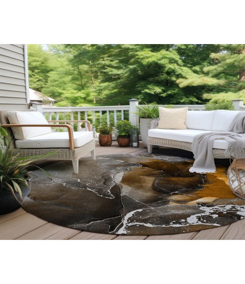 Chantille ACN503 Brown 8' x 8' Rug