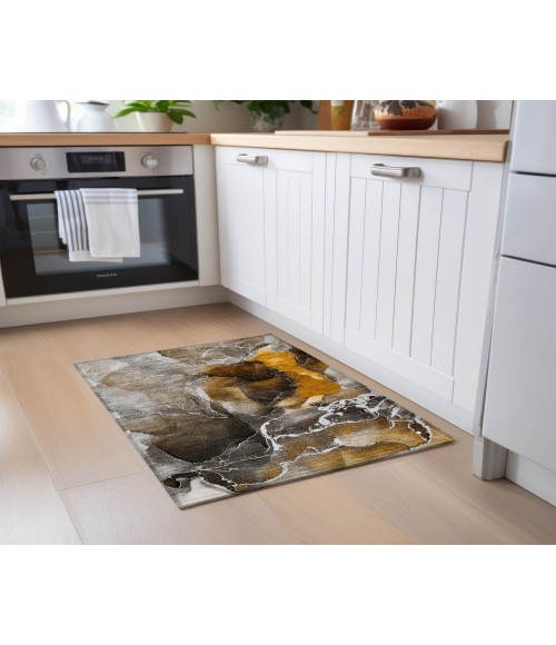 Chantille ACN503 Brown 1'8" x 2'6" Rug