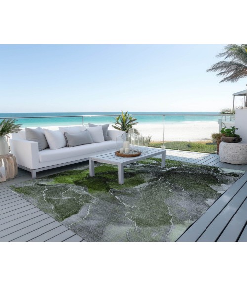 Chantille ACN503 Green 5' x 7'6" Rug