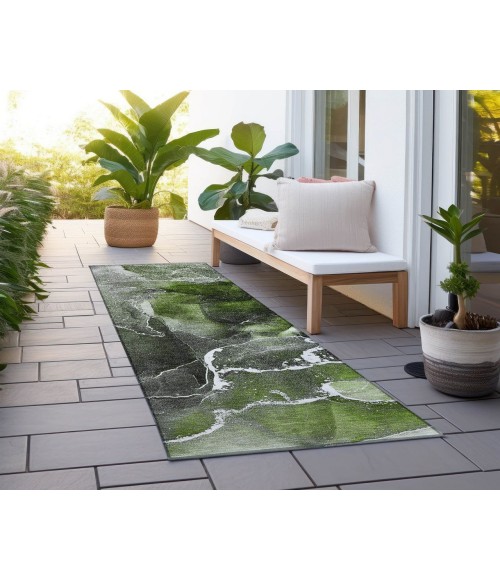 Chantille ACN503 Green 2'3" x 7'6" Rug