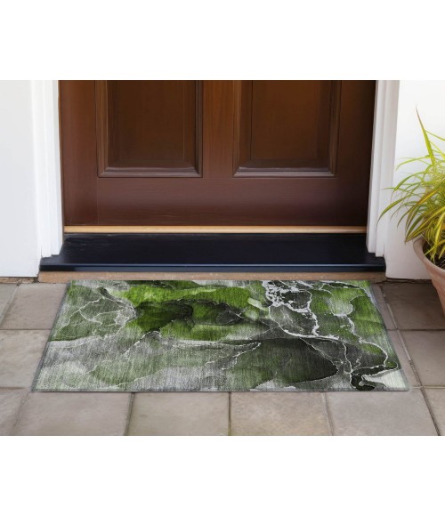 Chantille ACN503 Green 1'8" x 2'6" Rug