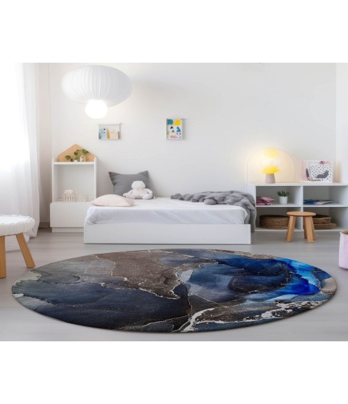 Chantille ACN503 Navy 8' x 8' Rug