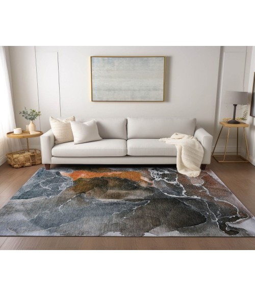 Chantille ACN503 Orange 10' x 14' Rug