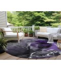 Chantille ACN503 Purple 8' x 8' Rug