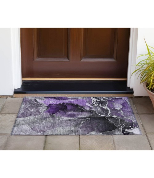 Chantille ACN503 Purple 1'8" x 2'6" Rug