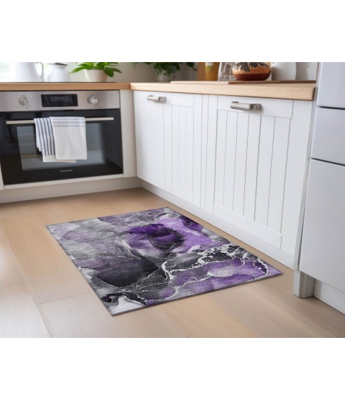 Chantille ACN503 Purple 1'8" x 2'6" Rug