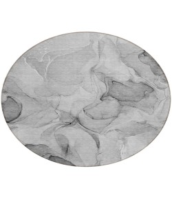 Addison Chantille ACN504 Gray 8 ft. x 8 ft. Round Rug