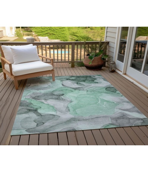 Chantille ACN504 Green 5' x 7'6" Rug