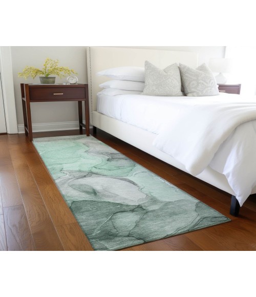 Chantille ACN504 Green 2'3" x 7'6" Rug