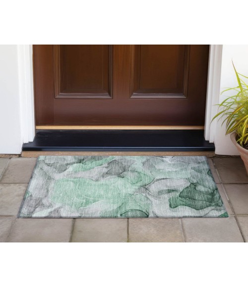 Chantille ACN504 Green 1'8" x 2'6" Rug