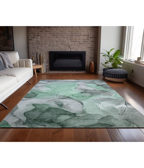 Chantille ACN504 Green 5' x 7'6" Rug