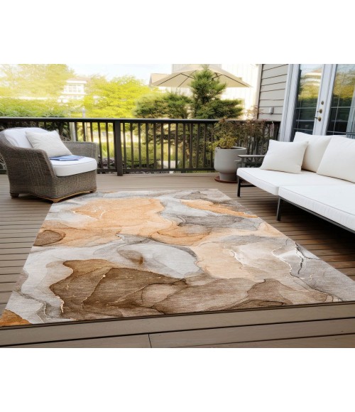 Chantille ACN504 Orange 5' x 7'6" Rug