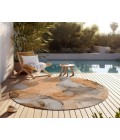 Chantille ACN504 Orange 8' x 8' Rug