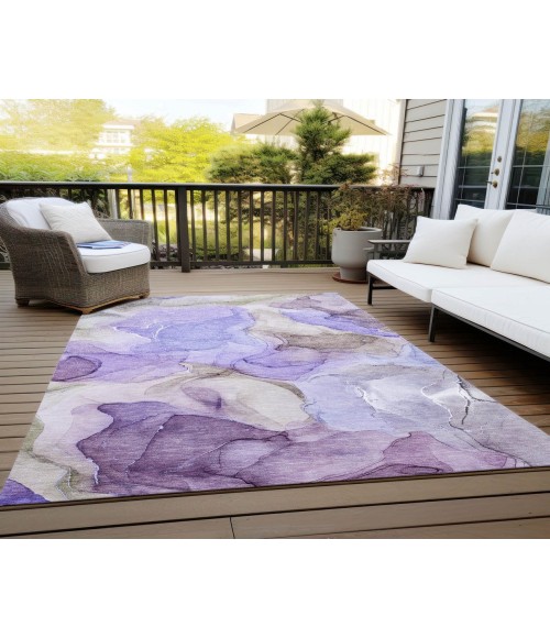Chantille ACN504 Purple 5' x 7'6" Rug