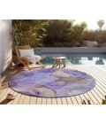 Chantille ACN504 Purple 8' x 8' Rug