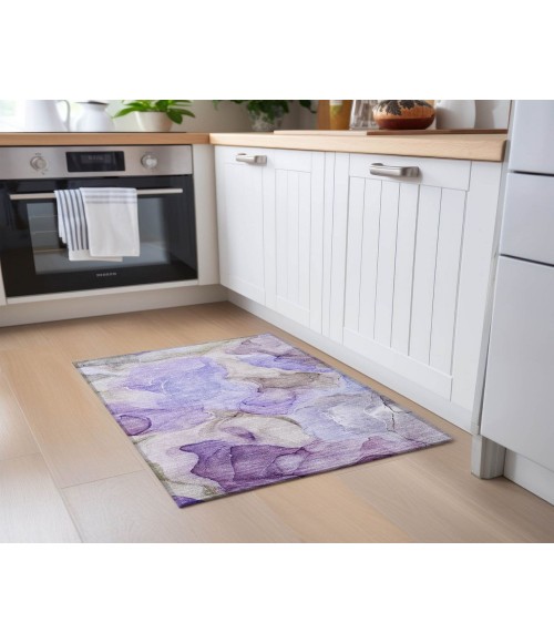 Chantille ACN504 Purple 1'8" x 2'6" Rug