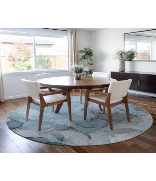 Chantille ACN504 Teal 8' x 8' Rug