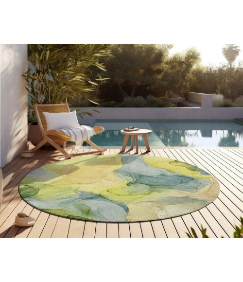 Chantille ACN504 Yellow 8' x 8' Rug