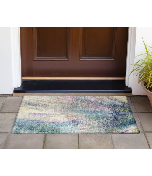Chantille ACN505 Blue 1'8" x 2'6" Rug