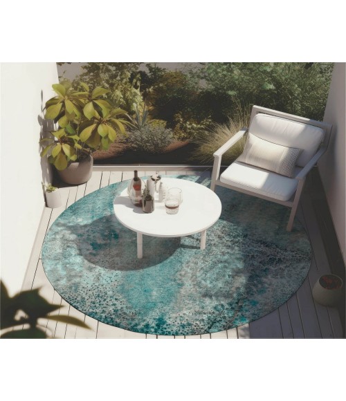 Chantille ACN505 Teal 8' x 8' Rug
