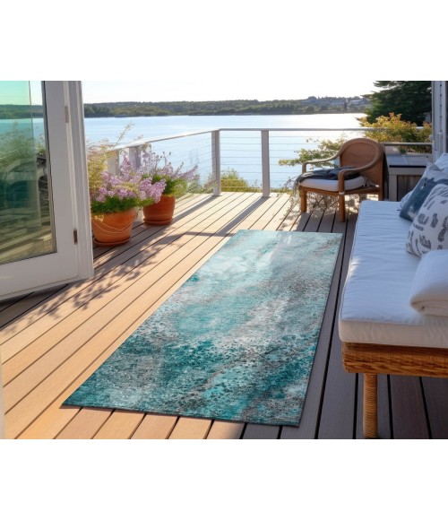 Chantille ACN505 Teal 2'3" x 7'6" Rug